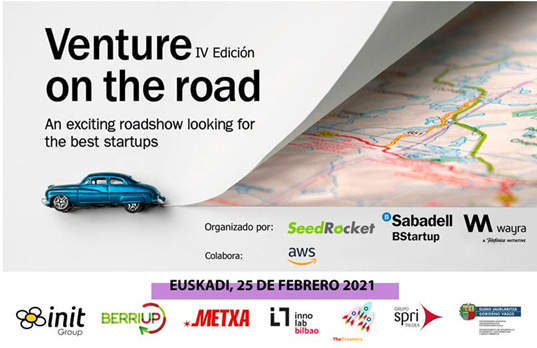 OpenFuture_Biz's tweet photo. 📣El 25/2 Llega #VentureOnTheRoad a #Euskadi 

➡️Buscan las mejores #Startups tecnológicas de aquí.

Organizado por  @wayra , @BStartup , y @seedrocket

Inscríbete ya 🔗 https://t.co/8l00uUFV1d https://t.co/R38bvZNXaM