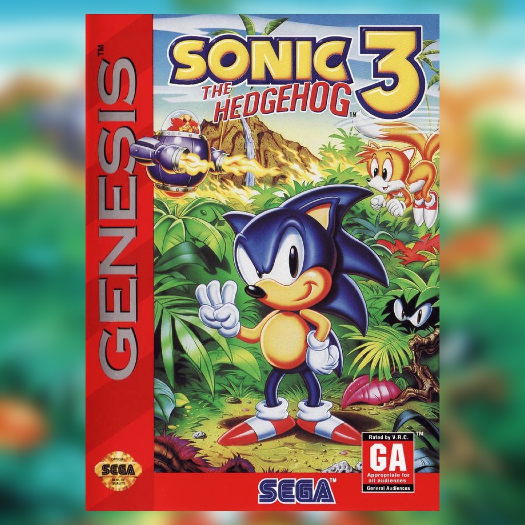 GalacticEMX's tweet photo. 27 years ago yesterday, Sonic the Hedgehog 3 was released in North America. 🙌 https://t.co/a9vLmzVdE3