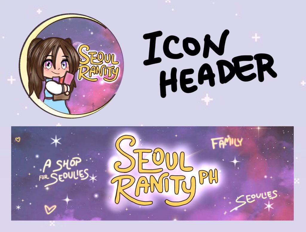 Type: Icon and Header for Mami @seoulranity  thank you po~Ps. Sana maayos yung text kasi its hanader series of 'sulat ko yan, kasi wala akong mahanap na maayos na font'