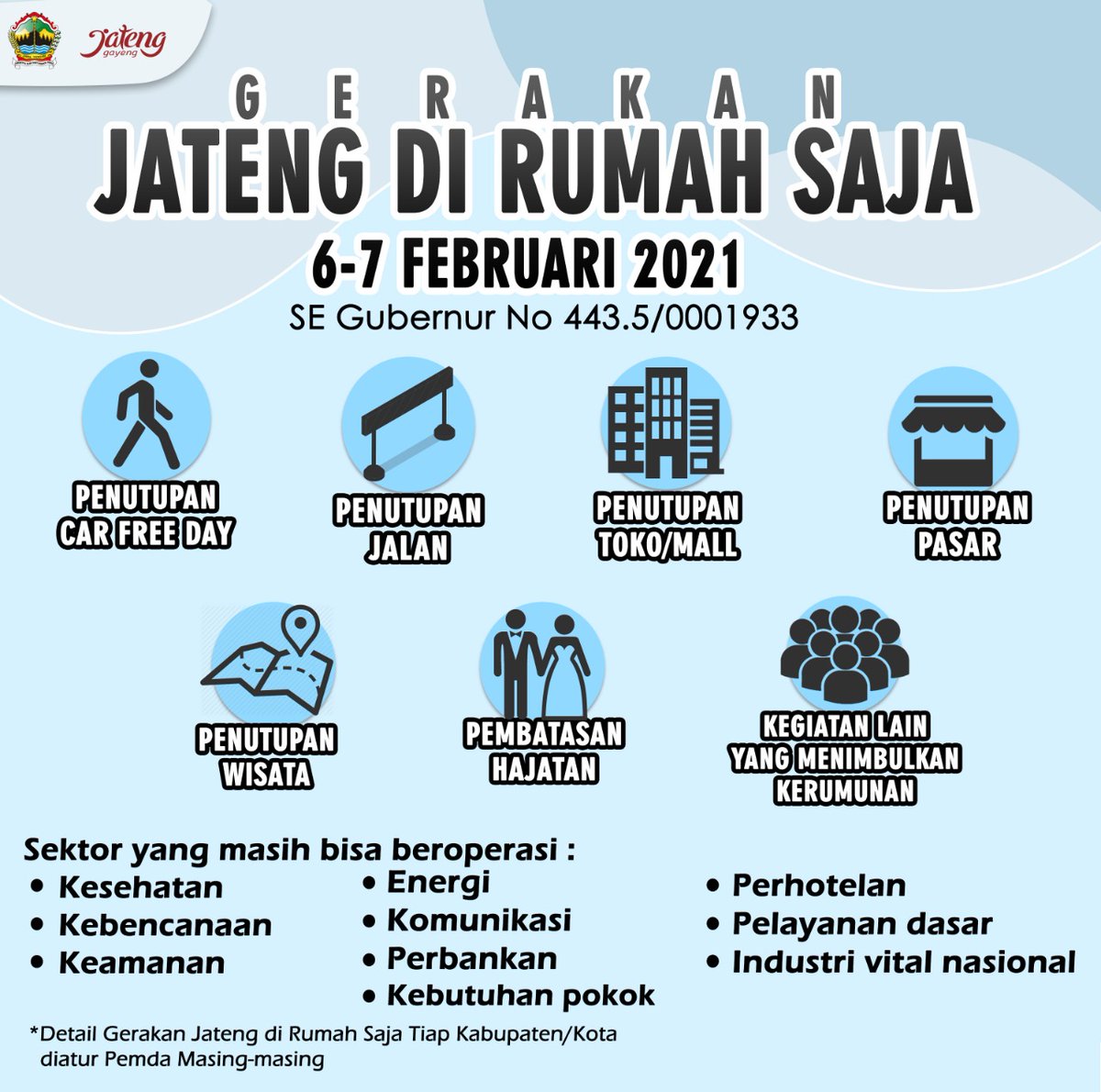 Sinung N. Rachmadi (@sinoeng69) on Twitter photo Gerakan #JatengDirumahAja : 2 (dua) hari di rumah. Semua demi kita..
<a href="/disporaparjtg/">Disporapar Jateng #JelajahJatengSekarang</a> <a href="/VisitJawaTengah/">Visit Jawa Tengah</a> <a href="/ganjarpranowo/">Ganjar Pranowo</a> @TajYasinMZb @Kemenparekraf <a href="/sandiuno/">Sandiaga Salahuddin Uno</a> <a href="/shafigh/">shafigh p. lontoh</a> <a href="/poldajateng_/">Polda Jateng</a> <a href="/KemenkesRI/">Kementerian Kesehatan RI</a> <a href="/JogjaUpdate/">jogjaupdate.com</a> <a href="/IniMagelangKu/">Instagram : @IniMagelangKu</a> @PWT_kotasatria <a href="/gnews_pemalang/">g-news.id</a> <a href="/anakdesaid/">Anak Desa</a> <a href="/BorobudurPark/">TWC BOROBUDUR</a> Gerakan #JatengDirumahAja : 2 (dua) hari di rumah. Semua demi kita..
<a href="/disporaparjtg/">Disporapar Jateng #JelajahJatengSekarang</a> <a href="/VisitJawaTengah/">Visit Jawa Tengah</a> <a href="/ganjarpranowo/">Ganjar Pranowo</a> @TajYasinMZb @Kemenparekraf <a href="/sandiuno/">Sandiaga Salahuddin Uno</a> <a href="/shafigh/">shafigh p. lontoh</a> <a href="/poldajateng_/">Polda Jateng</a> <a href="/KemenkesRI/">Kementerian Kesehatan RI</a> <a href="/JogjaUpdate/">jogjaupdate.com</a> <a href="/IniMagelangKu/">Instagram : @IniMagelangKu</a> @PWT_kotasatria <a href="/gnews_pemalang/">g-news.id</a> <a href="/anakdesaid/">Anak Desa</a> <a href="/BorobudurPark/">TWC BOROBUDUR</a>