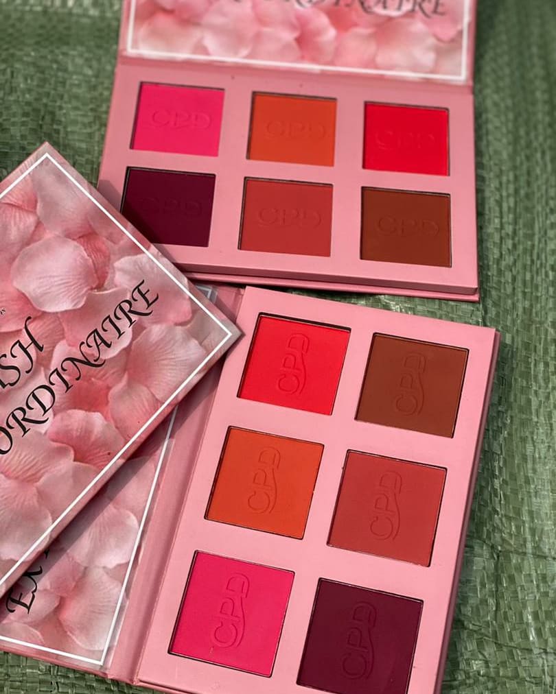 Championcreatio's tweet photo. NEW PRODUCT ALERT.
You asked and we delivered, our versatile best selling blush has more shades. 
Yes you heard it, two more shades. Same formula you love, same shades but more cos we care.

Available to order now.
 #lagosmua #makeuplover #abujamua #cpdblush #cpdblushpalette https://t.co/4FYC2F3G1R