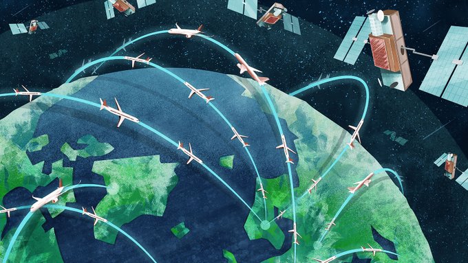GlobalAirTM's tweet photo. The @AAI_Official have gone live with the @AireonLLC space-based ADS-B #airtraffic surveillance system to manage #airspace across Mumbai, Chennai and Kolkata. The new system provides the highest safety standards for air travel in the region. #GATM21

https://t.co/BowF4KpgIb https://t.co/smb6RcM6RO