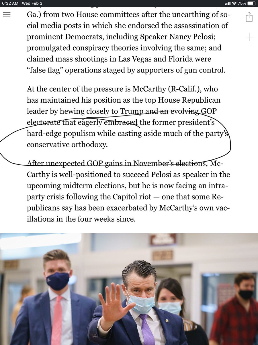 I don’t think the sharp opposition between “hard-edge populism” & “conservative orthodoxy” holds. Many of the Trump administration’s achievements were boilerplate conservatism. Its own website trumpets things like “massive deregulation,” tax cuts, etc. /2 https://trumpwhitehouse.archives.gov/trump-administration-accomplishments/