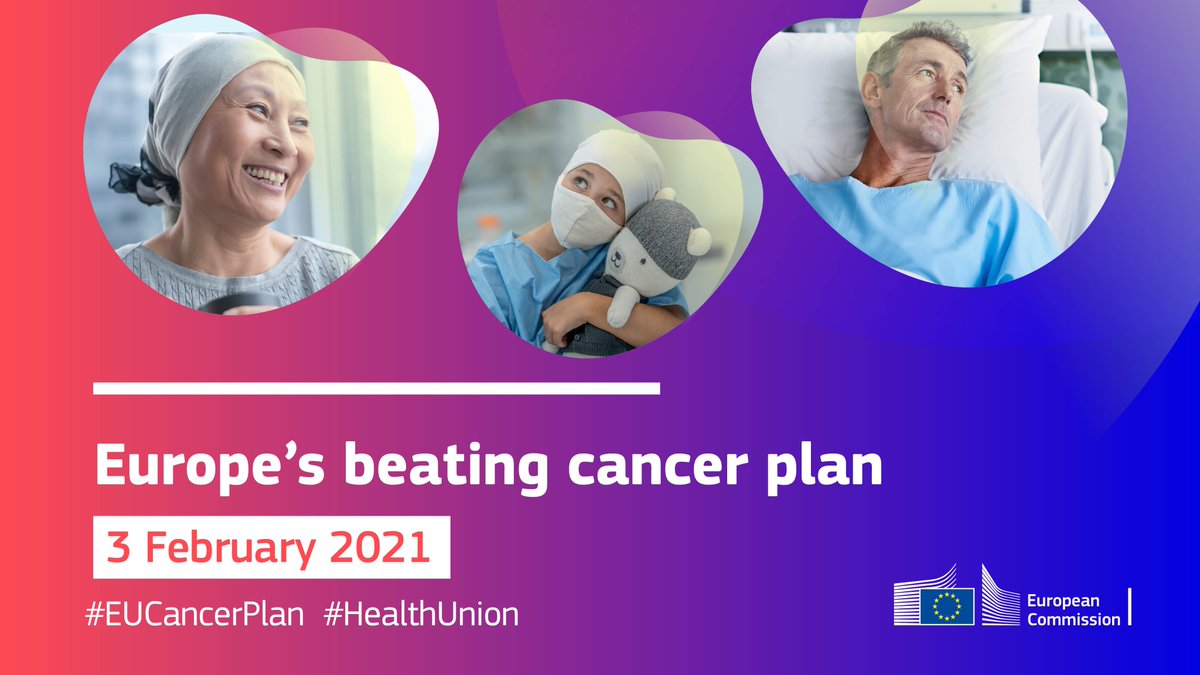 🇪🇺Europe is buzzing for #cancercontrol today as the @EUCommission just adopted #EUCancerPlan ahead of #WorldCancerDay👇

🎗️Plan: bit.ly/39KyKkm
🎗️PR: bit.ly/2O1hWNw
🎗️Q&A: bit.ly/3oLd6Aq
🎗️Factsheet: bit.ly/3pIMdPa

#EUHealthUnion