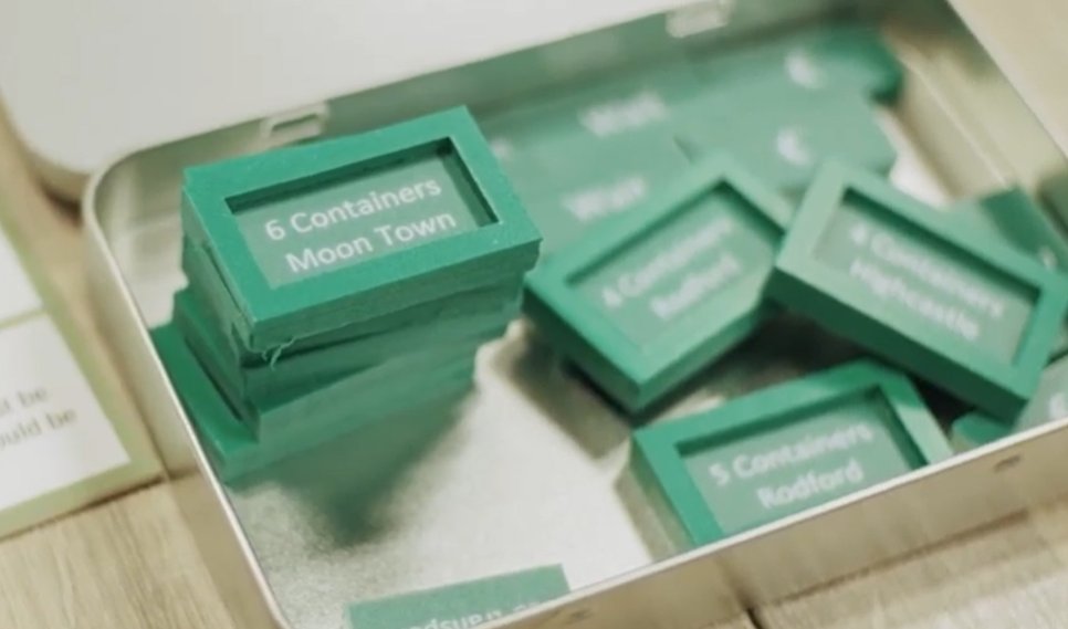 We will be the first to play the boardgame *You've Got Freight!* online! Getting ready for the Supply Chain Visibility event next week. #SupplyChains #ESCF #SeriousGame