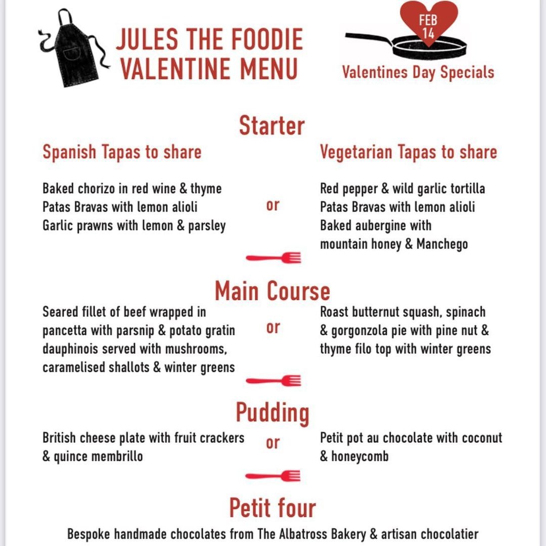 The way to our ❤️ is through... yummy food 😋

🍴Every special occasion needs good food. Fact.
Search "love feast" in app 📲 to get @julesthefoodie1 delivered to you. Order by 8th Feb

🥂 While you're there, stock up on drinks from The Italians, Mummy Wine Club &amp; Le Vacherin Deli