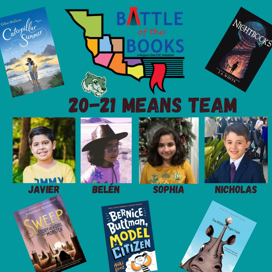 The 4th Annual <a href="/HarlingenCISD/">HCISD</a> Battle of the Books was held on Tuesday, February 2, 2021.  
Our very own Means Fine Arts Academy Team won FIRST PLACE and will compete in the Regional Battle of the Books on February 17.
Our Means Team sure knows how to Read to Lead! <a href="/MeansArtsILC/">Selma Ramirez</a>