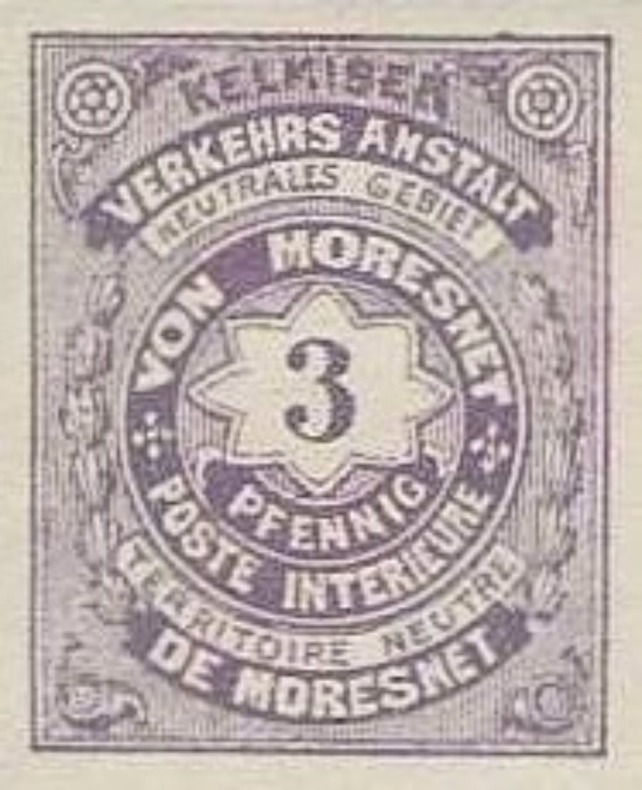 Belgium, handling Moresnet's post for them did not approve of these stamps, which were problematically un-Belgian, and prevented Dr Molly from using them. This helped make them extremely rare collectors items for philatelists, so I guess he'd still have been thrilled, the nerd.
