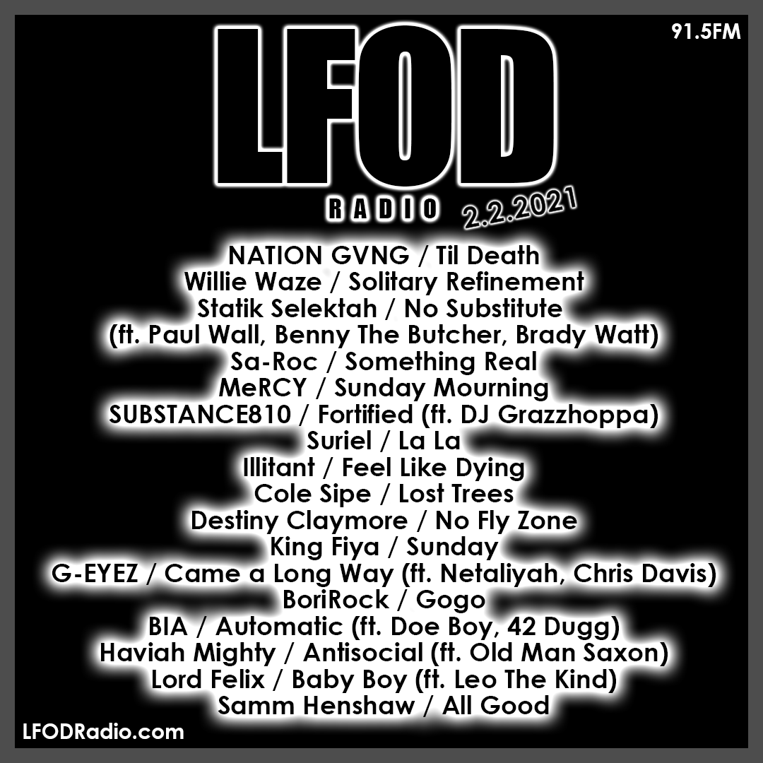 LFODLife's tweet photo. New Mix! Our Favorites from January!

⬇️⬇️⬇️
https://t.co/pafbWhSKW8

Ft. @LordeJones @CoachPr_NJ @FrontlineSoze @BIGSPITGAME @LORDFELlX @BIABIA @sarocthemc @TeflonHoot @KingFiya @StatikSelekt @MusicByMeRCY @DestinyClaymore @haviahmighty @WillieWaze703 @SUBSTANCE810 &amp; MORE https://t.co/pFtIFnRyUc