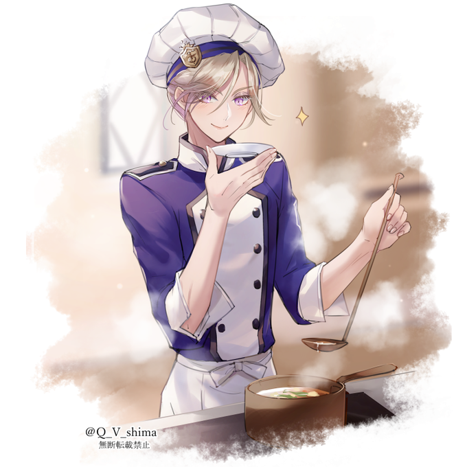 「1boy chef hat」 illustration images(Oldest)