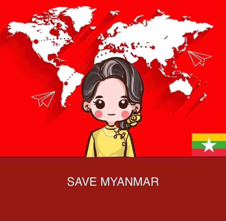 Let's fight together 💪.
We can't go back 1988

#CivilDisobedienceMovement 
#JusticeForMyanmar