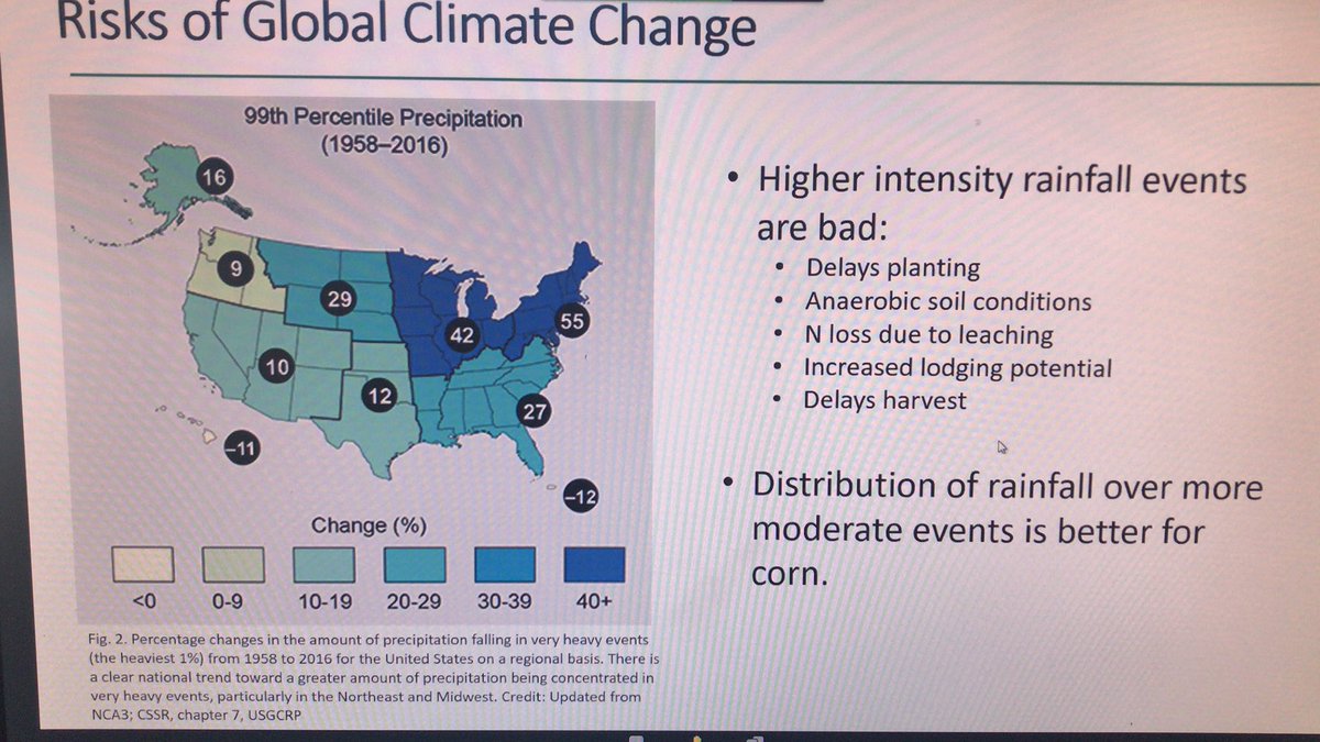 I could agree with higher intensity rainfall events in our geography. #BeyondtheField21 #EastCdnAg @PioneerSeedsCA @CortevaCA