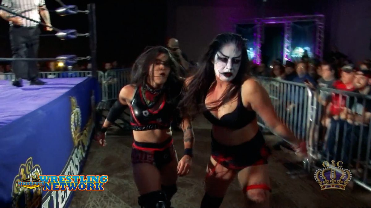 HighspotsWN's tweet image. Here's one of our favorite matches in @queensofcombat history, 

@realsuyung defends the #QOC Championship versus @DiamanteLAX at @WrestleCade 2018.

STREAMING FREE!
youtu.be/KElhdX0GPjc