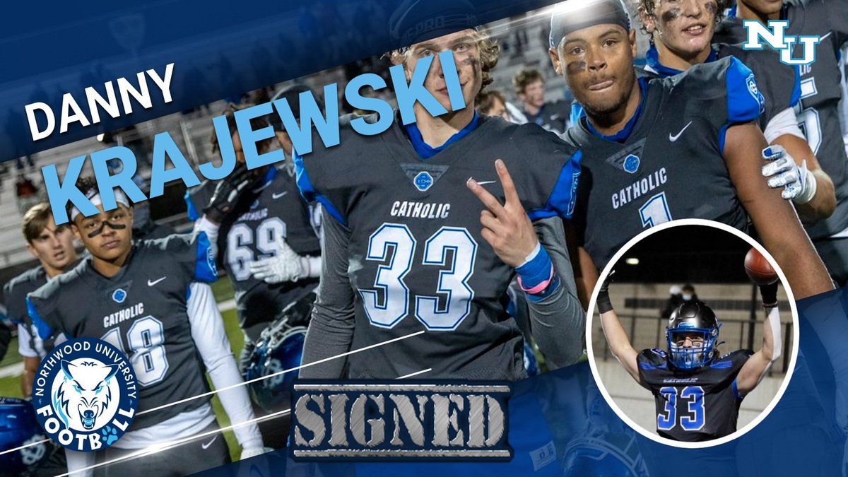Northwood Football (@northwoodfball) on Twitter photo Excited to welcome Big Time TE <a href="/KrajewskiDanny/">Danny Krajewski</a> to the family
#BackTOBU21NESS #GoMad #NationalSigningDay21 Excited to welcome Big Time TE <a href="/KrajewskiDanny/">Danny Krajewski</a> to the family
#BackTOBU21NESS #GoMad #NationalSigningDay21