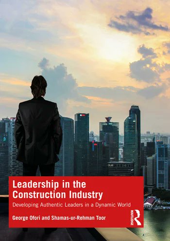 Our Dean, George Ofori, has co-wrote a book 'Leadership in the Construction Industry' Find out more from it's publisher 
routledge.com/Leadership-in-…