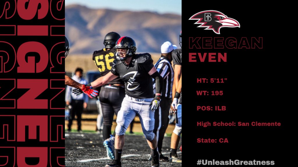 RavenFootballBC's tweet photo. The Raven LB core adding some California talent! 

https://t.co/blH5ucJ5rD

#UnleashGreatness https://t.co/e66Zje4Wcs