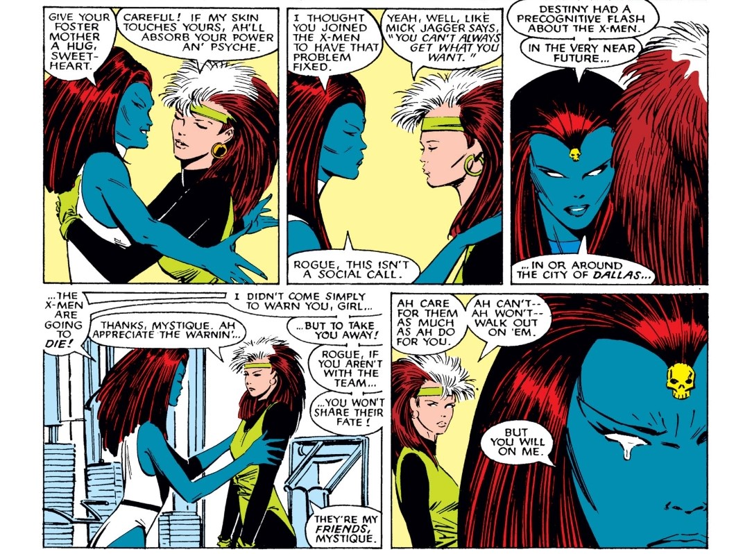 In short, they humanize each other. Watching them struggle to express their mutual affection, to come together, and to minimize their negative impact on each other (despite good intentions) is both familiar and compelling. 9/9