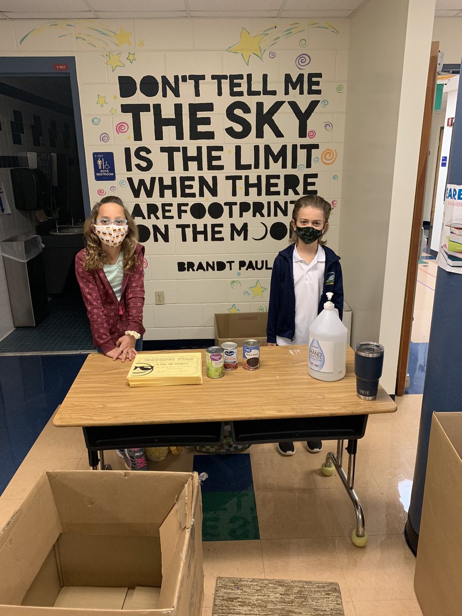 Student Council Canned Food Drive has began today! Send your child to the crossroads in the morning, or you can donate tonight at Literacy Night! See you soon! <a href="/TommieBarfield/">Tommie Barfield</a>