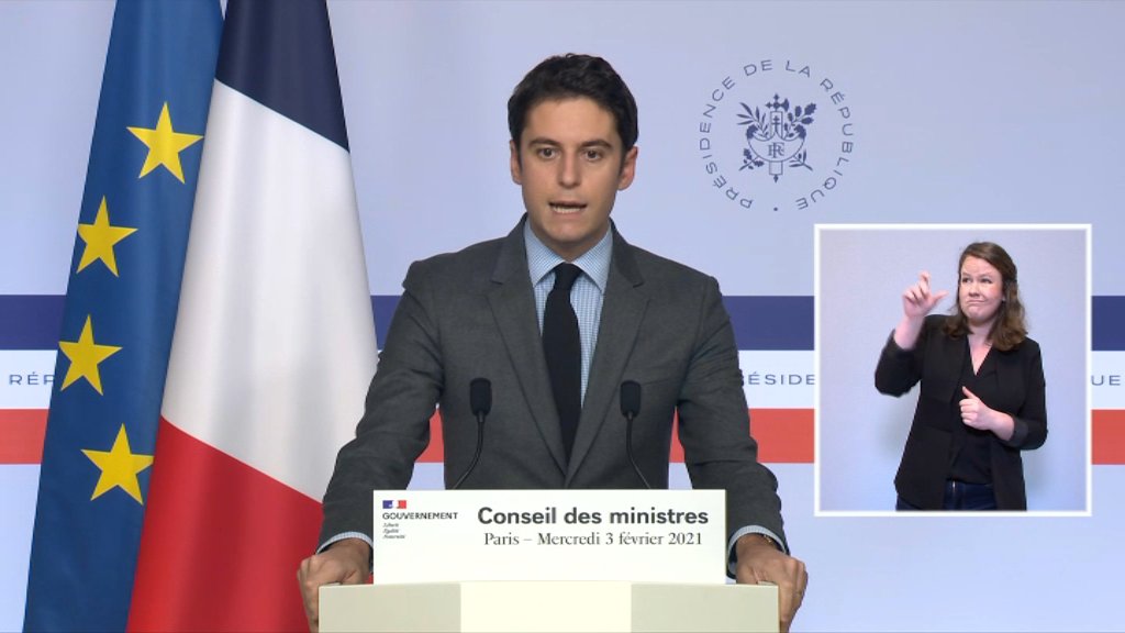 BFMTV's tweet photo. EN DIRECT - Nouvelles restrictions : "Tout est toujours sur la table par principe" https://t.co/Y35CggZYJU https://t.co/UMuvG1OAzU