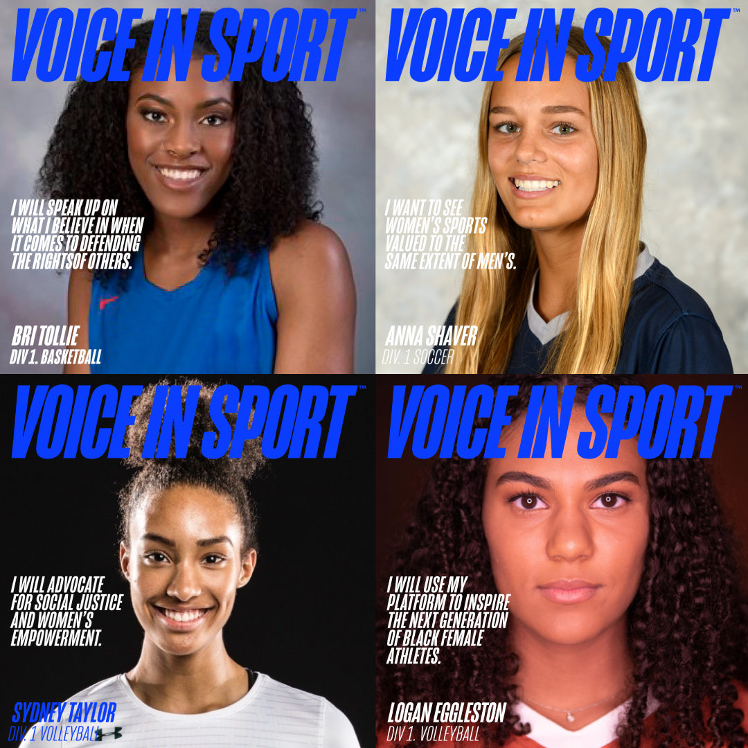 voiceinsport's tweet image. Let's welcome our new VIS™ Advocacy Leadership Team. These female athletes will be implementing grassroots initiatives to enforce Title IX, provide equal opportunity, increase media coverage of women’s sports, and promote diversity &amp;amp; inclusion in athletics.

#VoiceInSport #NGWSD