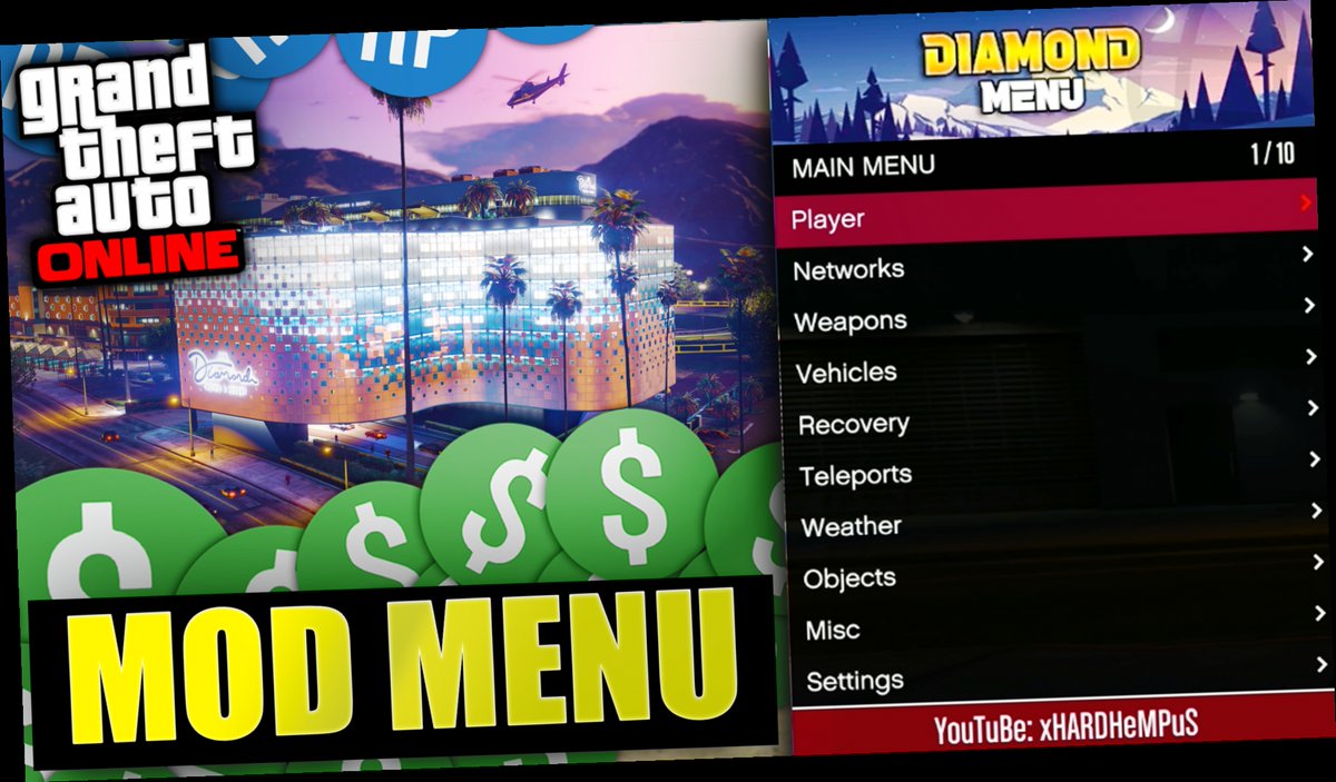 gta v online mod mod menu download / Twitter