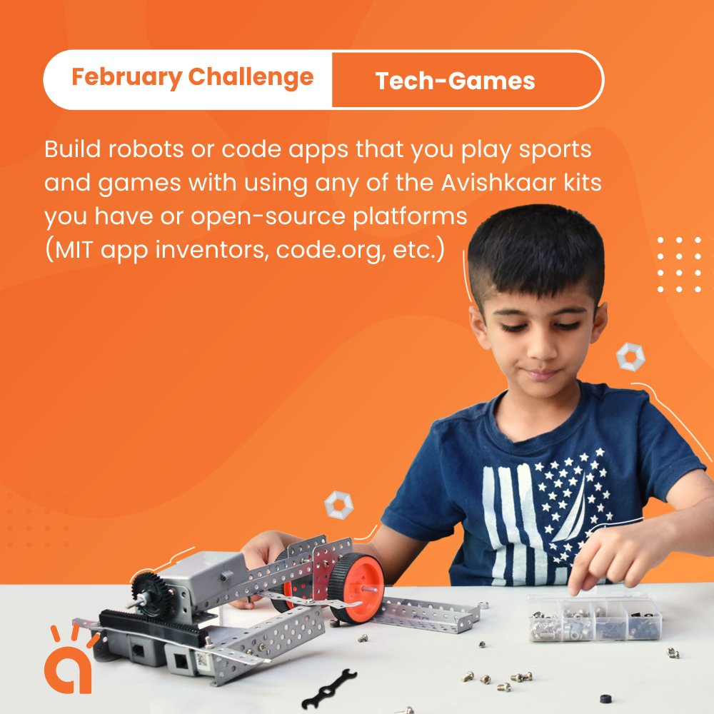 AvishkaarEdu's tweet photo. Your favourite Innovator of the Month competition is back! 
Submit Your Entry Now:- https://t.co/huGKHVI9ca
And don't forget to use #AvishkaarInnovator and tag us @AvishkaarEdu  
#robotics #funwithrobots #roboticscompetition #winners #championships #TechGaming #ContestAlert https://t.co/ZFkH9kNZER
