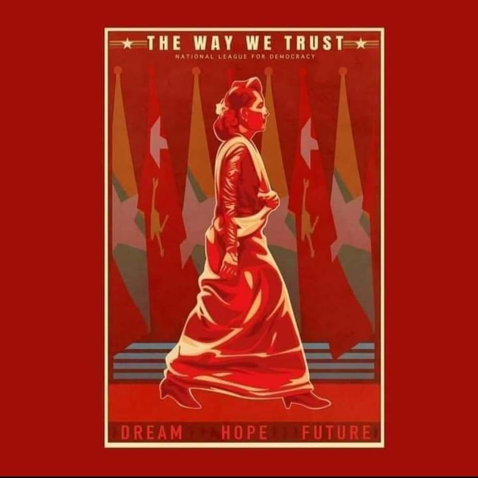scarlet_hso's tweet photo. #Westanwithaungsansuukyi #HelpOurleader #Help_and_Support_our_Leader_Aung_San_Suu_Kyi #SaveMyanmarDemocracy #Aung_San_Suu_Kyi_goverment #democracy #civil_disobedience #Aung_San_Su_Kyi_government #against_the_military https://t.co/m8S0DYaRWi