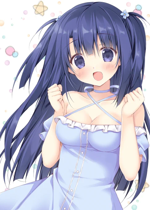 遠子ちゃんとユネちゃん! #ツーサイドアップの日 