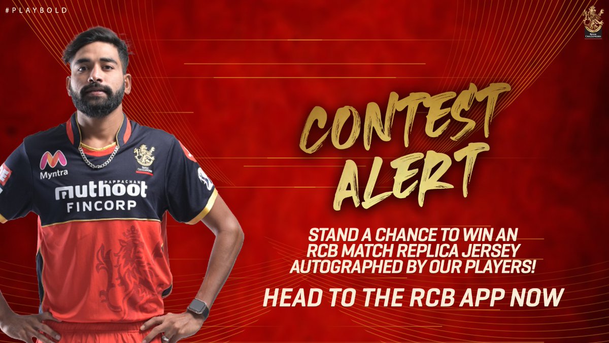 rcb personalized jersey