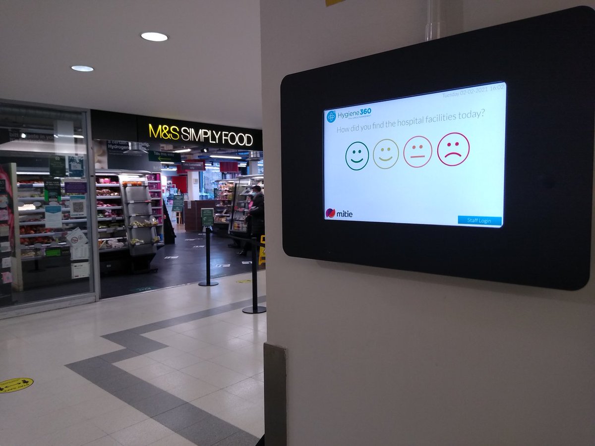 Hygiene_360's tweet photo. Installation at St George's Hospital in Tooting. Looking good! https://t.co/a3PjQF5dZn