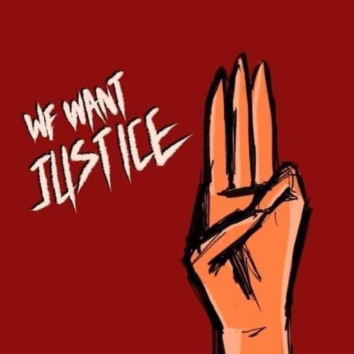 Salai66353868's tweet photo. We can't go back 1988.We need to fight for our future.This is our battle with monsters.Together we will win this fight. Keep going up together with full strength and faith. 

#JusticeForMyanmar 
#AungSanSuuKyi_government 
#SaveMyanmar #AungSanSuuKyi_government https://t.co/xMjRiTjkAc