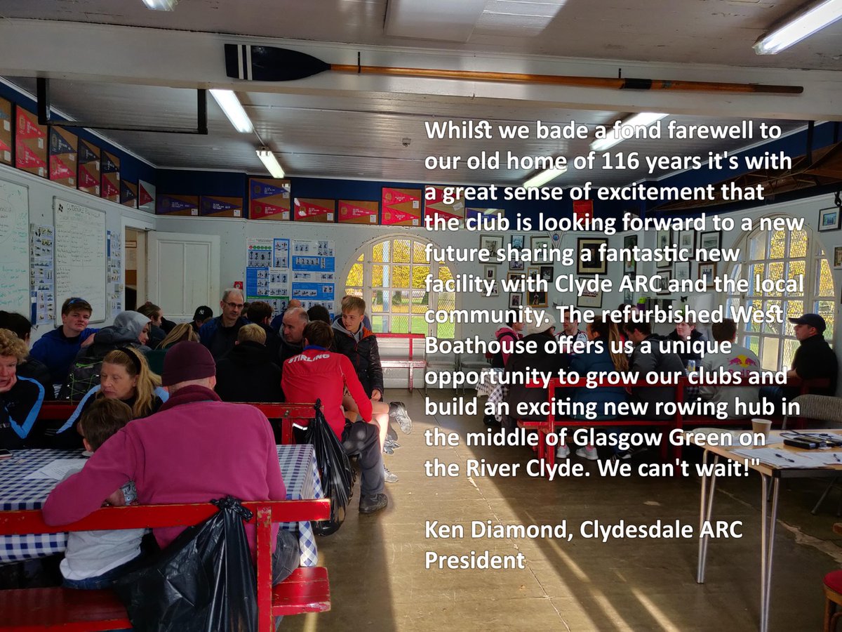The east end of  #Glasgow has a wealth of stories and places to explore, from rowing clubs to bowling greens, dye works and bandana factories to historic court cases ensuring our access rights to the riverbanks. Keep your oar in -  https://www.westboathouse.org.uk/&nbsp; 12/12