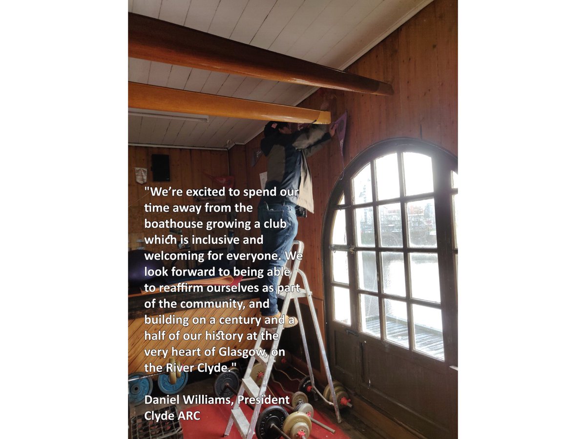 The east end of  #Glasgow has a wealth of stories and places to explore, from rowing clubs to bowling greens, dye works and bandana factories to historic court cases ensuring our access rights to the riverbanks. Keep your oar in -  https://www.westboathouse.org.uk/&nbsp; 12/12