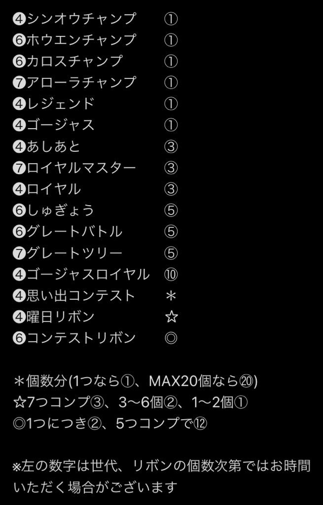 あまのじゃく 剣盾 Tnゆうた ドリボ2個でレジェンドリボン付けたムンボガラガラお願いします あまのじゃく 剣盾 Tnゆうた ドリボ2個でレジェンドリボン付けたムンボガラガラお願いします
