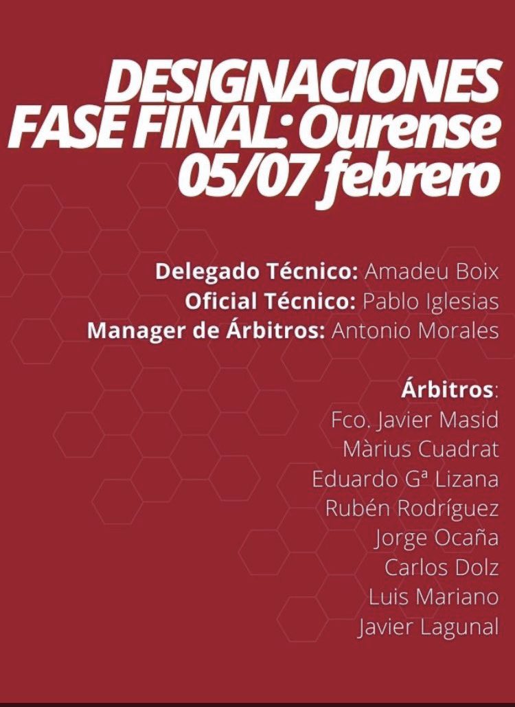 Le dan vida a los dos liantes del la copa 2019! No hay castigo para los DT y MA. Boix y Morales? <a href="/rfe_hockey/">RFEH Hockey</a>. Siempre se dice, de los errores se aprende. Aqui veo que no. En fins, suerte a los equipos participantes!!