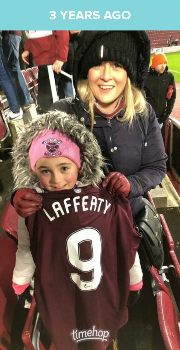 lynne_thomson2's tweet photo. 3 years ago today I took this wee beauty to her first @JamTarts game, she has had a season ticket since and costs me a fortune at every game ππ. Happily spend every penny i have on her to get back to a game just now
#juniorjambo
#HMFC
#auntyniece https://t.co/autL2a4AoZ