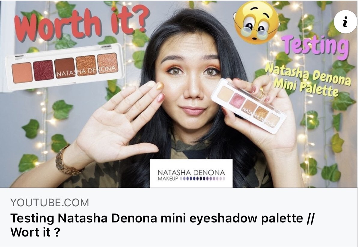 Rinly_linly's tweet photo. Is it worth it for your money ? https://t.co/rOthtCjrTR check out my channel 👉🏽 rinsreview #makeup #makeuplooks #MakeupTutorial #makeplover #makeuplover #makeupreview #makeuptesting #beauty #beautyblogger #youtube #YouTube #YouTuber #YouTubers #youtubechannel #youtuberpromoting https://t.co/2ktvUILwLu
