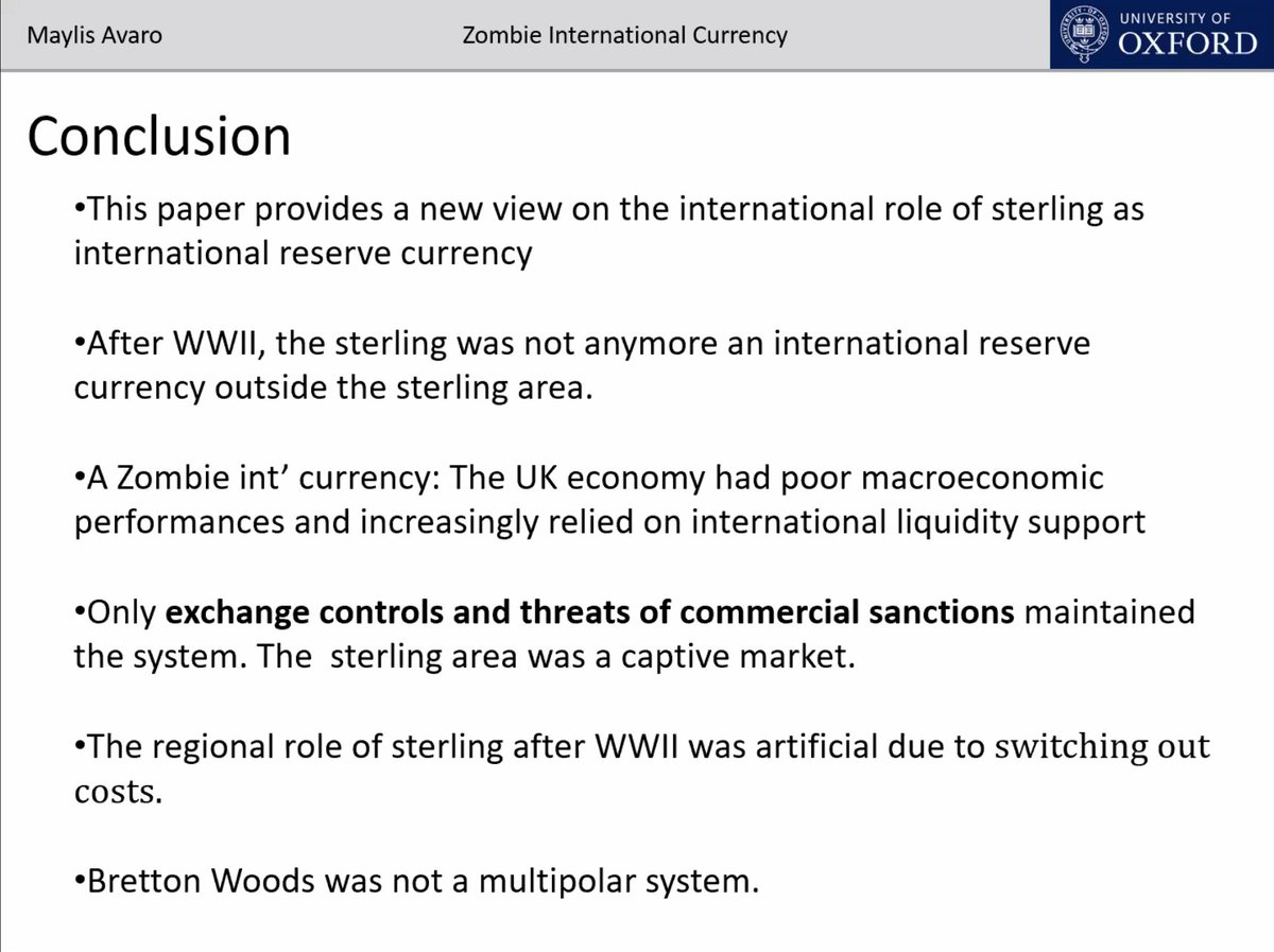 Summary of findings   #oxeshgradseminar  #econhist  #EconTwitter