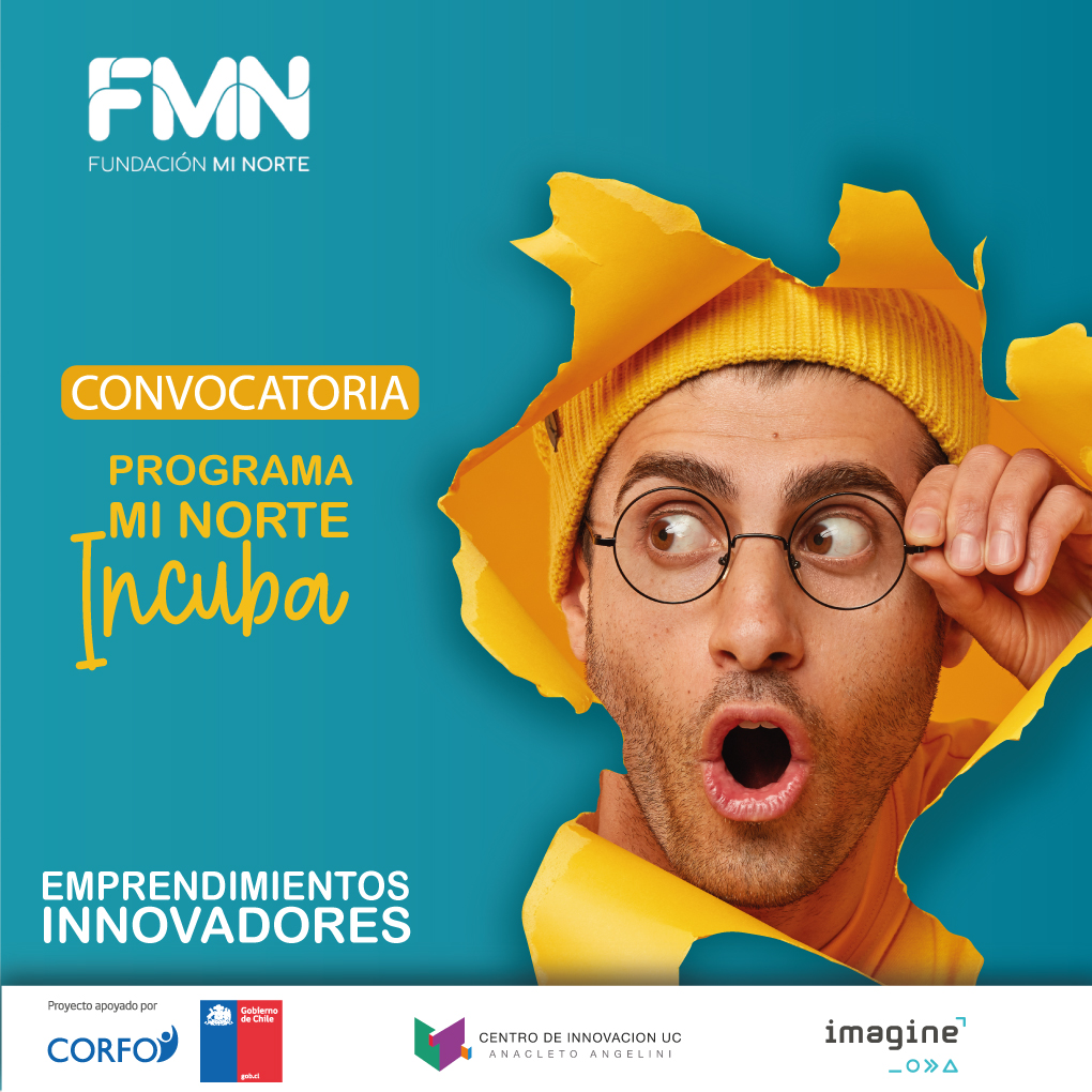 Centro de Innovación UC (@centroinnovauc) on Twitter photo ¡Nueva Convocatoria! <a href="/fminorte/">Fundación Mi Norte</a> impulsa el programa de incubación y mentoría "Mi Norte Incuba" que está dirigido a emprendedores de la Región de Antofagasta que cuenten con proyectos en etapas tempranas de desarrollo.
Más info en fmn.cl/incuba ¡Nueva Convocatoria! <a href="/fminorte/">Fundación Mi Norte</a> impulsa el programa de incubación y mentoría "Mi Norte Incuba" que está dirigido a emprendedores de la Región de Antofagasta que cuenten con proyectos en etapas tempranas de desarrollo.
Más info en fmn.cl/incuba