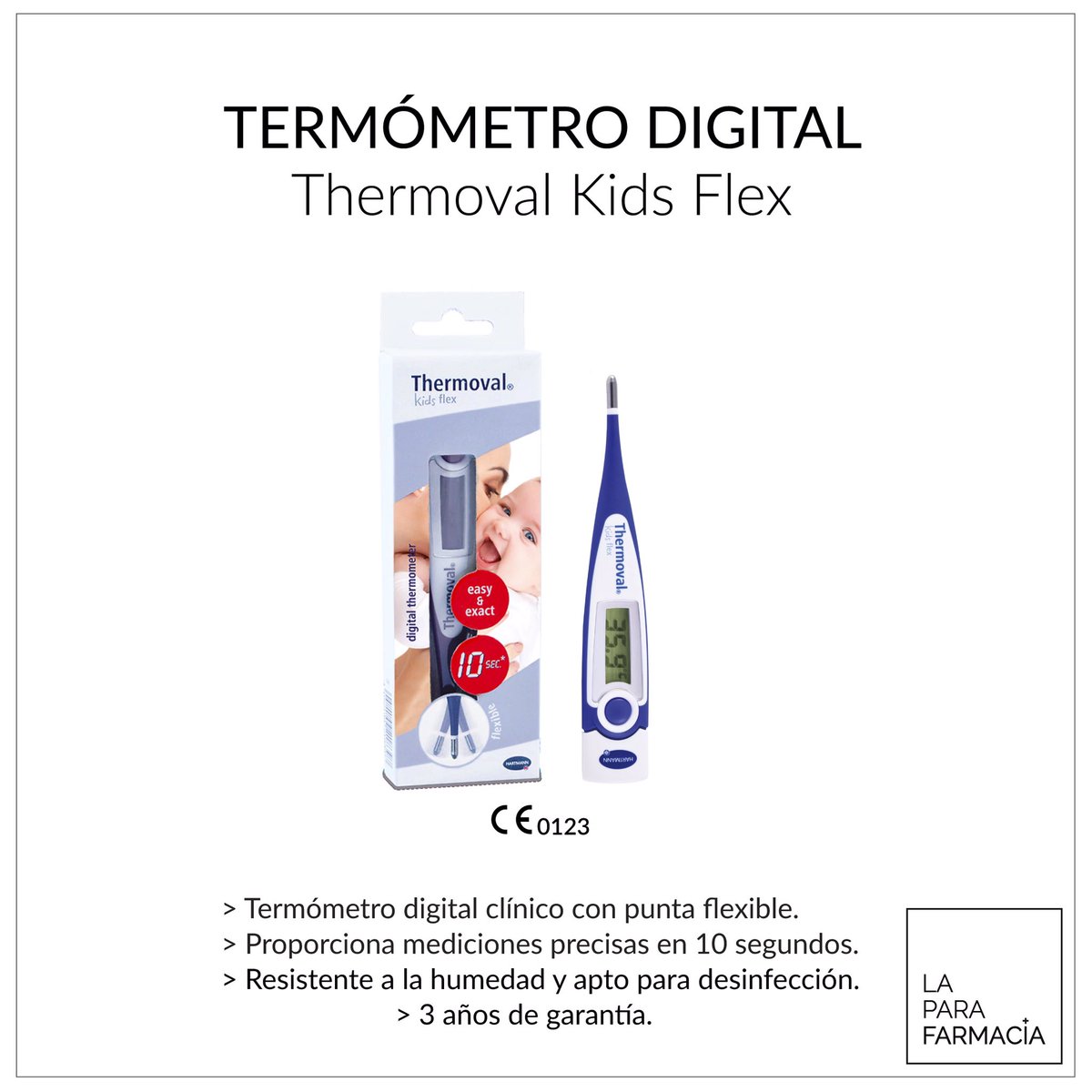 Termómetro digital clínico con punta flexible que facilita la toma de temperatura corporal de forma segura y cómoda a toda la familia. #termómetro #termometrodigital #parafarmacia <a href="/laparafarmacia_/">LA PARAFARMACIA</a> #ElPuerto <a href="/ElPuerto/">Ayuntamiento de El Puerto de Santa María</a> <a href="/TurismoElPuerto/">ElPuertoDeSantaMaría</a>