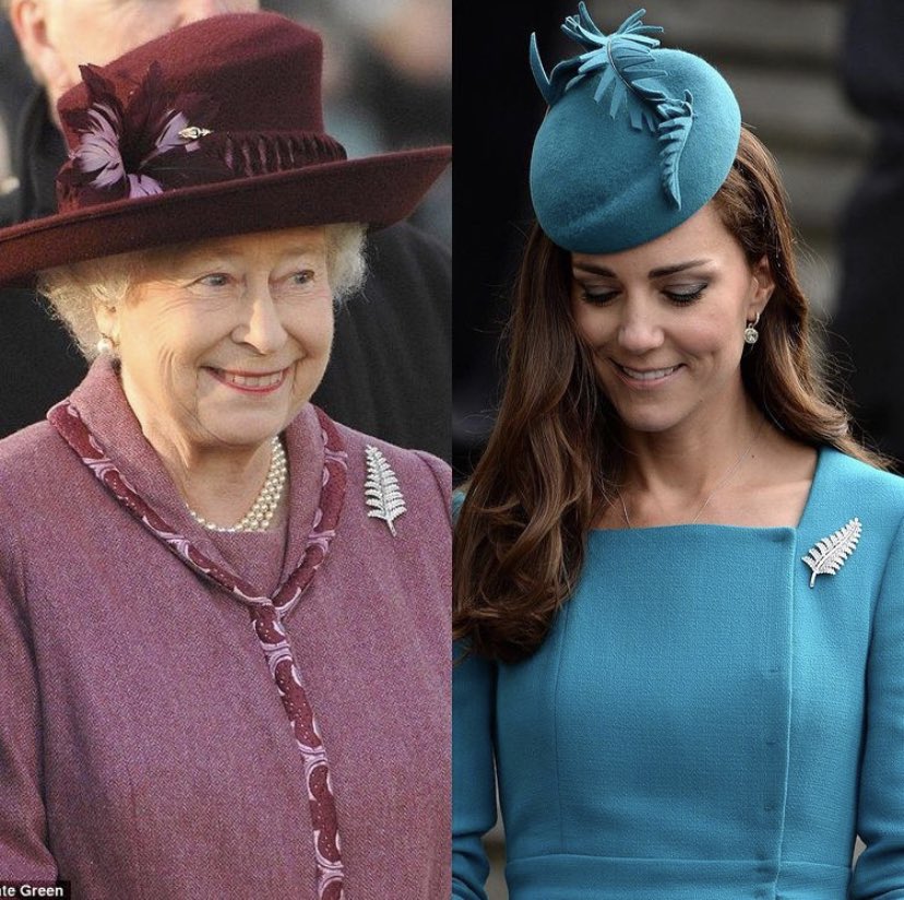 7. New Zealand’s diamond fern brooch