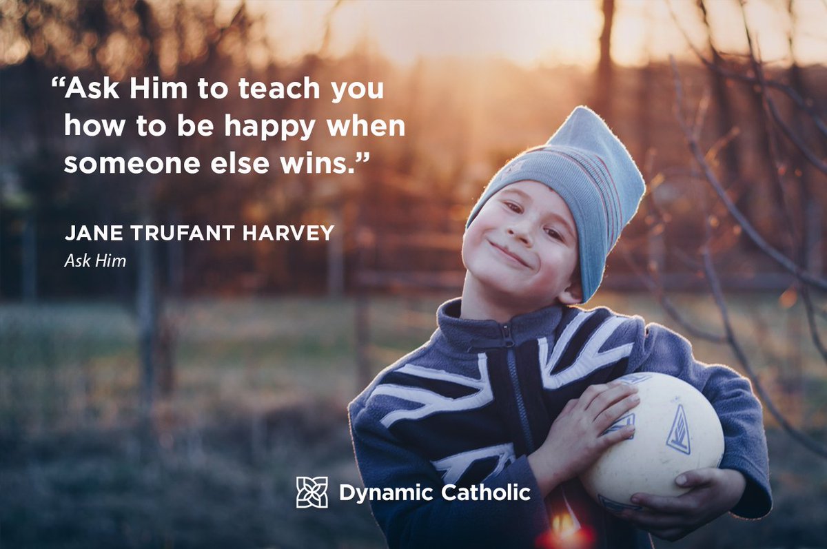 DynamicCatholic's tweet photo. A lesson from childhood that we all need to keep learning!

Let's pray for the ability to win and lose with grace. https://t.co/DSJkKoFUcN