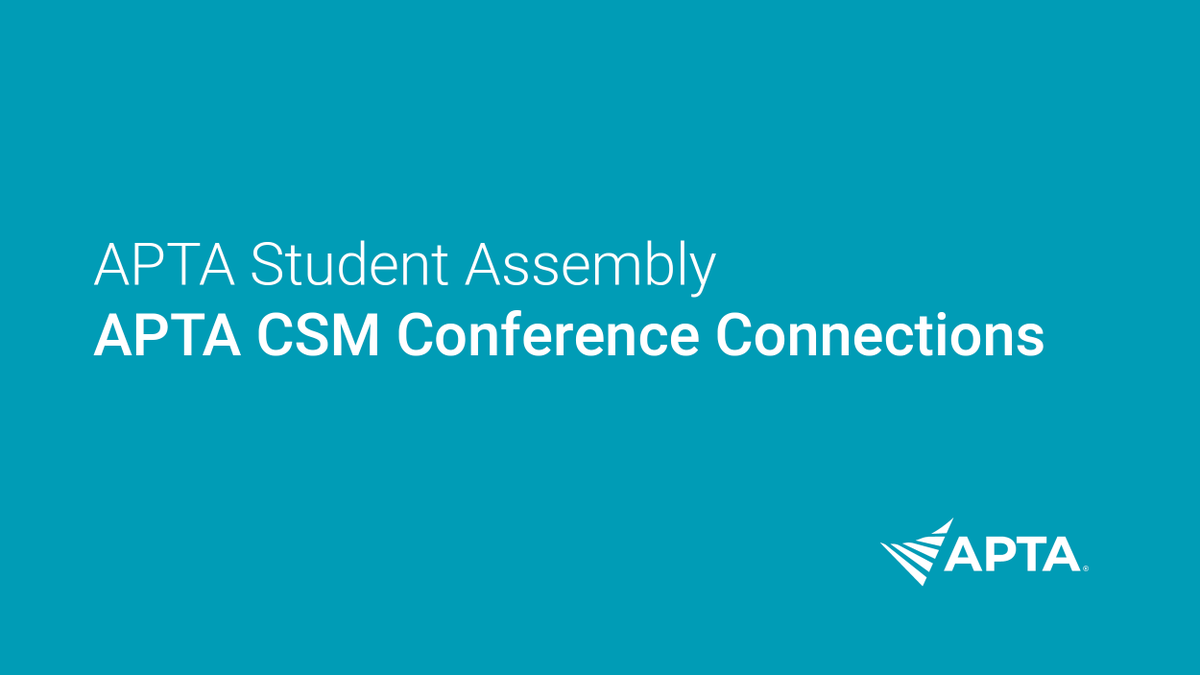 APTAStudents's tweet photo. Hey students! Are you registered for CSM 2021 and looking for ways to connect with other students?

Then join our CSM Conference Connections GroupMe!

Network and engage with students around the country throughout the month of February.

Sign up here: https://t.co/7uWChmZ6gI https://t.co/bK1TDXUCEV