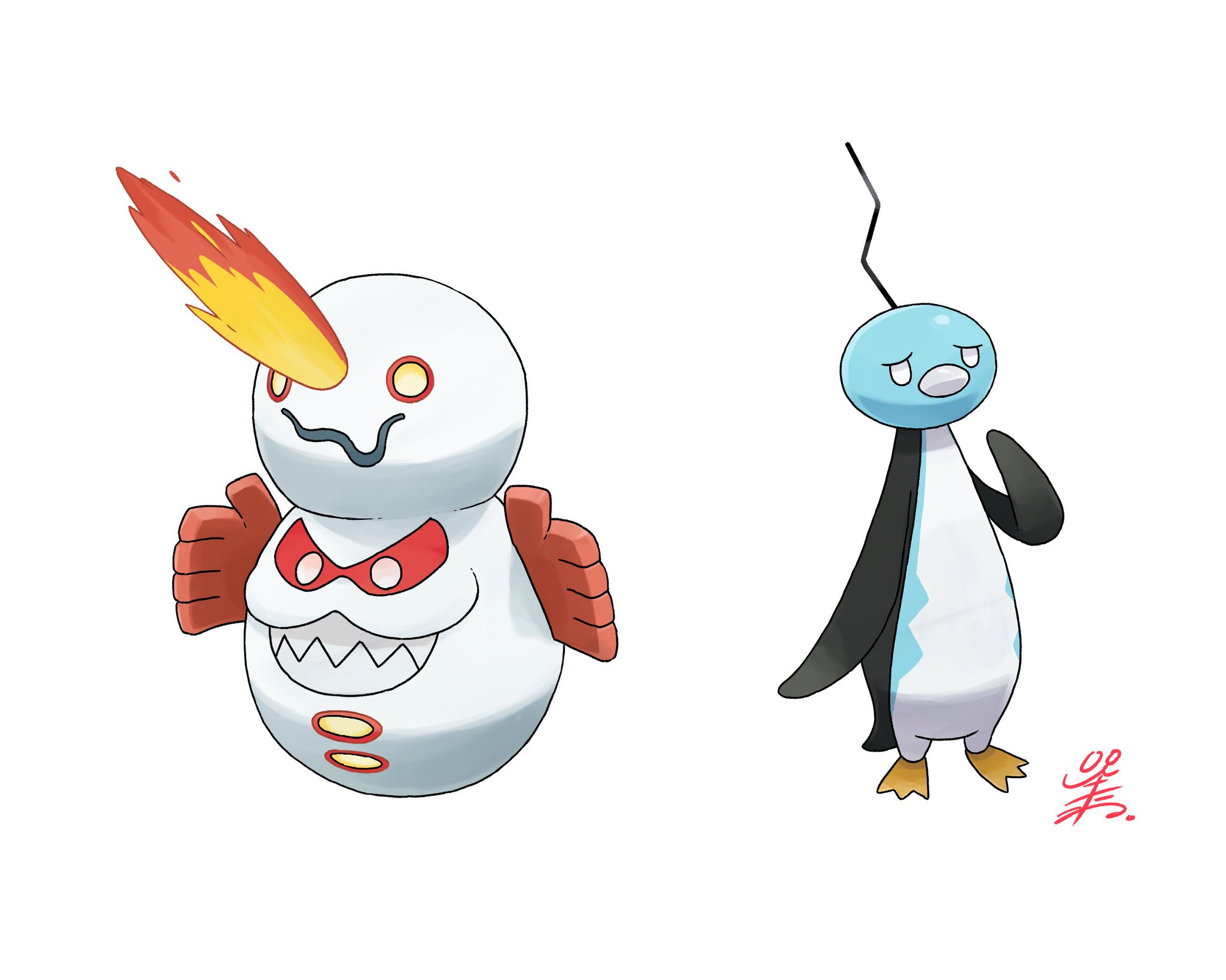 火種 Hidane 公式絵が存在しないポケモンを描いてみる のに一時期ハマっていて ガラルヒヒダルマ ダルマモード コオリッポ ナイスフェイス とか描いてみたりしている 絵の勉強にもなるし楽しいゾ T Co Urkxtyqrju Twitter