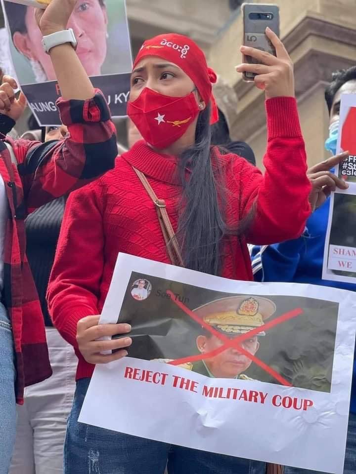 We do not simply acknowledge the new President and Ministers, appointed by Commander-in-Chief Min Aung Hlaing.  We strongly disagree those illegal actions of Military, while I totally follow the results of 2020 Novelection and accept the newly elected Government.