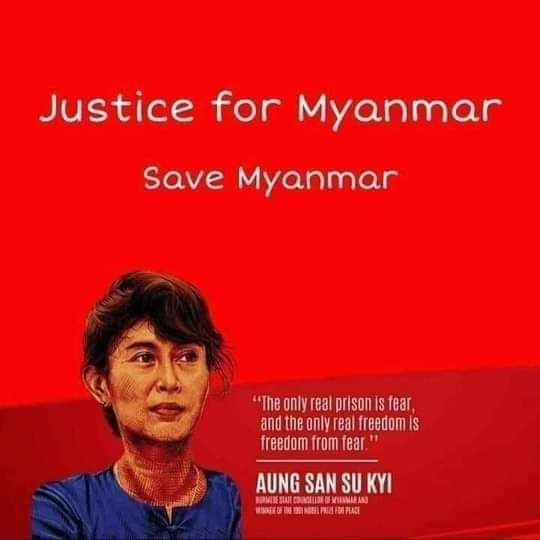 Myanmar army has successfully coup the Nation and announced to be in power for a year. 

 We have to live with fear and dun  know when they will cut off all the communication system again like they did this morning 
Please dont abandon Myanmar people and our leaders 
#SaveMyanmar