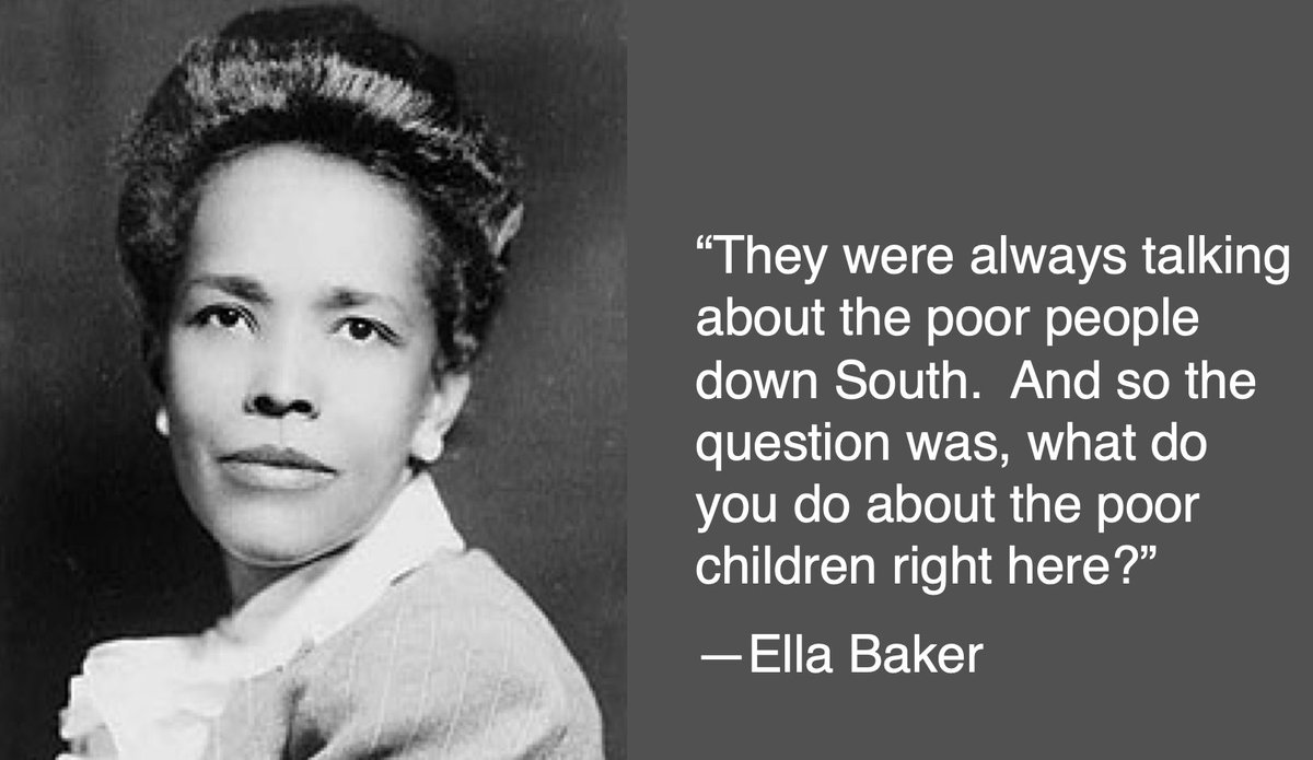 The 1964 NYC school boycott was the product of more than a decade of organizing by Black parents, students, and activists, including Ella Baker and Kenneth Clark. They asked why shouldn't the Brown decision apply to segregated schools in the North? 2/