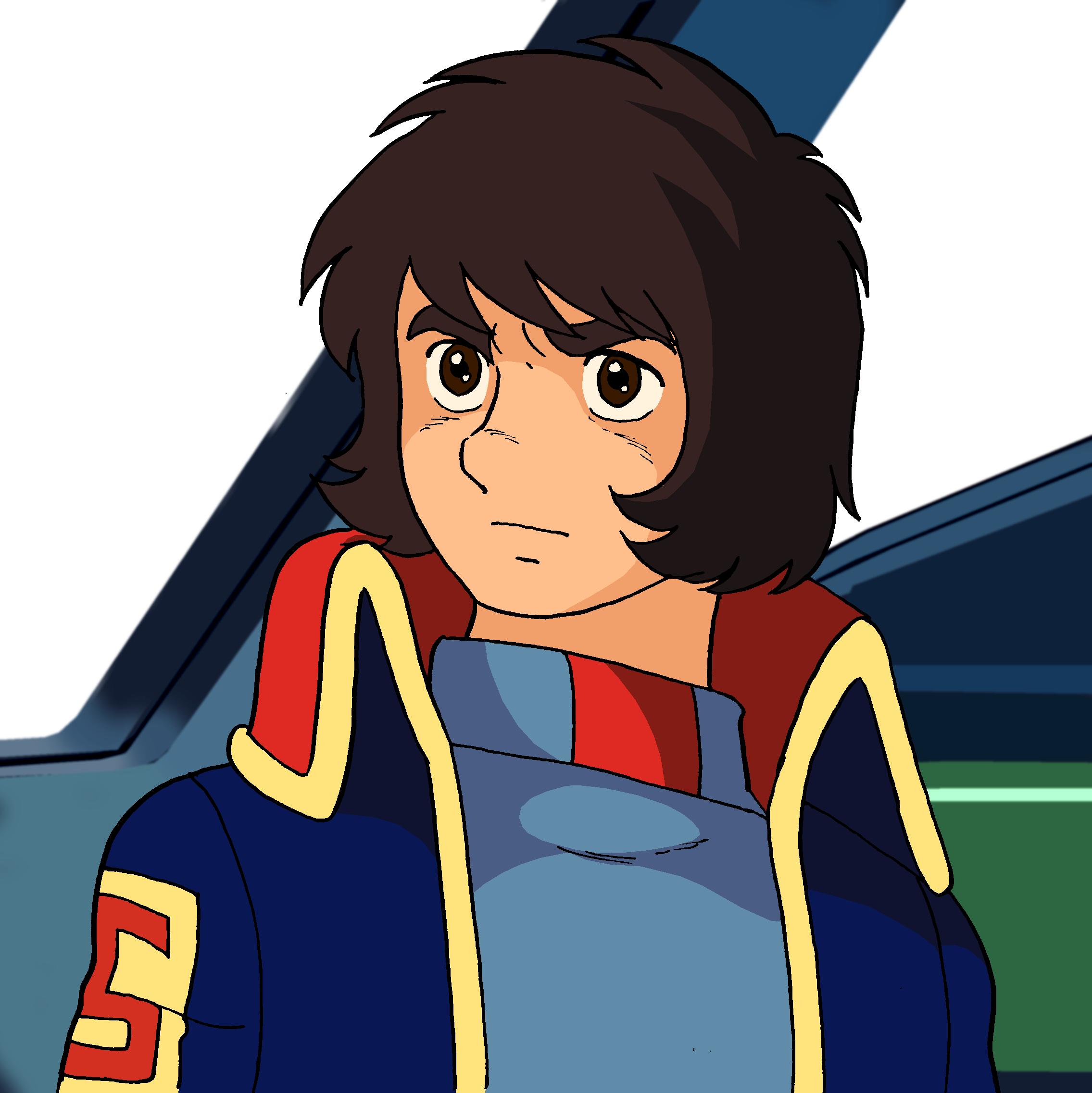 セル画☆ヘ1北斗の拳演出 宇宙戦艦ヤマトミンキーモモ