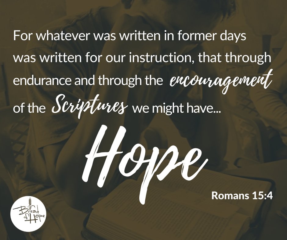 breadofhope's tweet image. Hope in Christ is the not the product of our own mental effort. Hope comes from the conviction of God's revelation through Scripture.