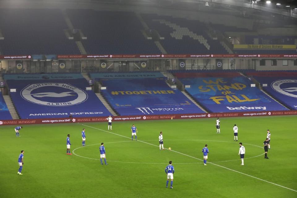mansellcuck's tweet photo. Proud Partners!! Mansell McTaggart appeared on the LEDs for Sunday nights game against Tottenham 😀 Amazing result for the seagulls!! Good luck against Liverpool tonight Brighton &amp; Hove Albion FC! 🤞 https://t.co/OqRChbwiHs